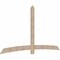 Ekena Millwork Bellingham Smooth Timber Gable Bracket, Douglas Fir, 108"W x 58"H x 1 1/2"D x 5 1/2"F, 13/12 Pitch GBW108X58X0206BEL00SDF - alternate 2